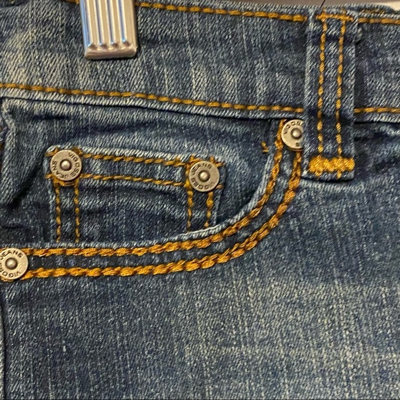 Vigoss girls denim shorts butterfly embellished‎ pockets size 10 - Picture 4 of 12